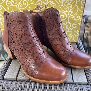 Brighton leather booties